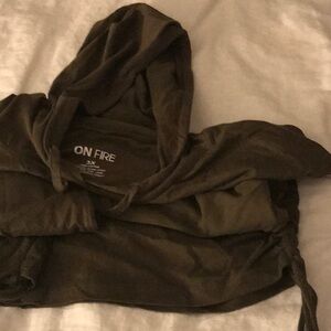 NWOT On Fire Lightweights Hoodie